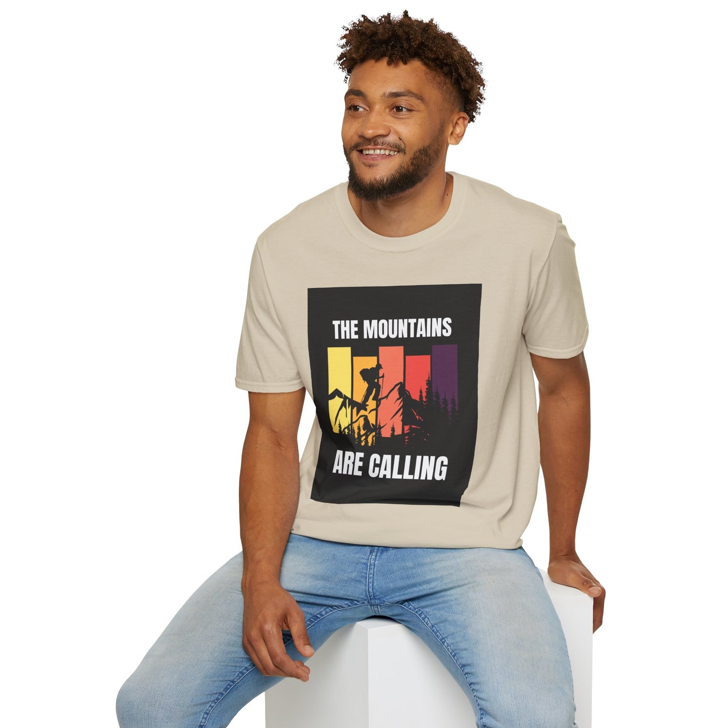 The Mountains Are Calling Tee – Adventure Shirt for Nature Lovers