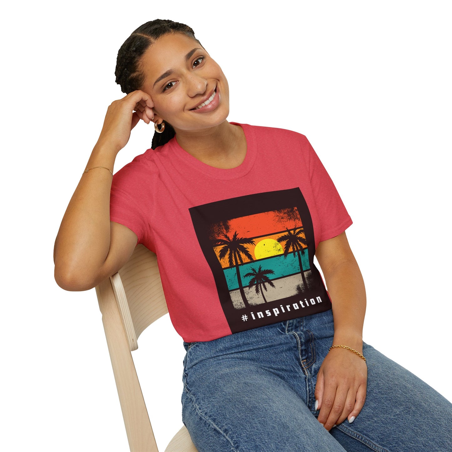 Sunset Vibes T-Shirt – Boho Summer Tee for Nature Lovers