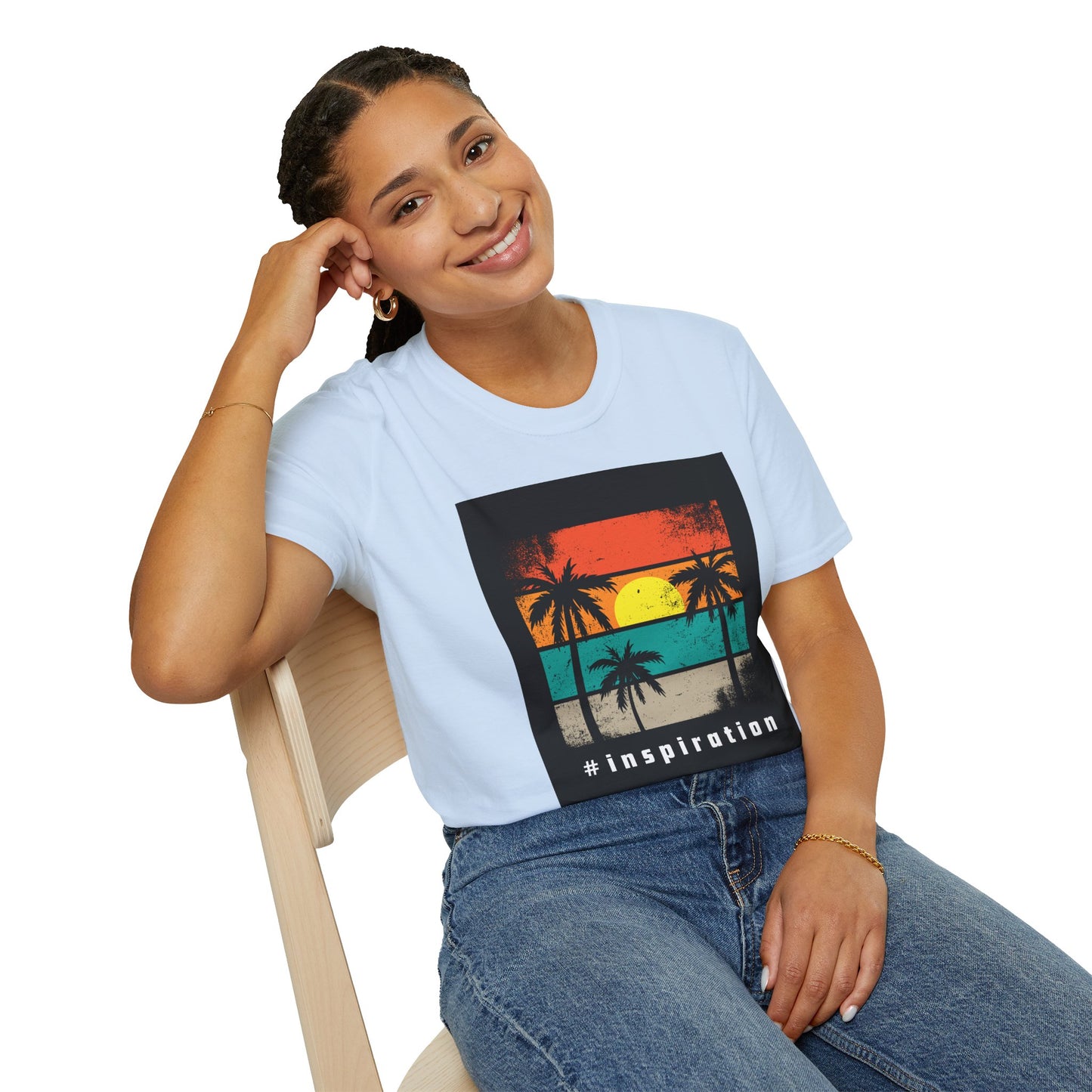 Sunset Vibes T-Shirt – Boho Summer Tee for Nature Lovers