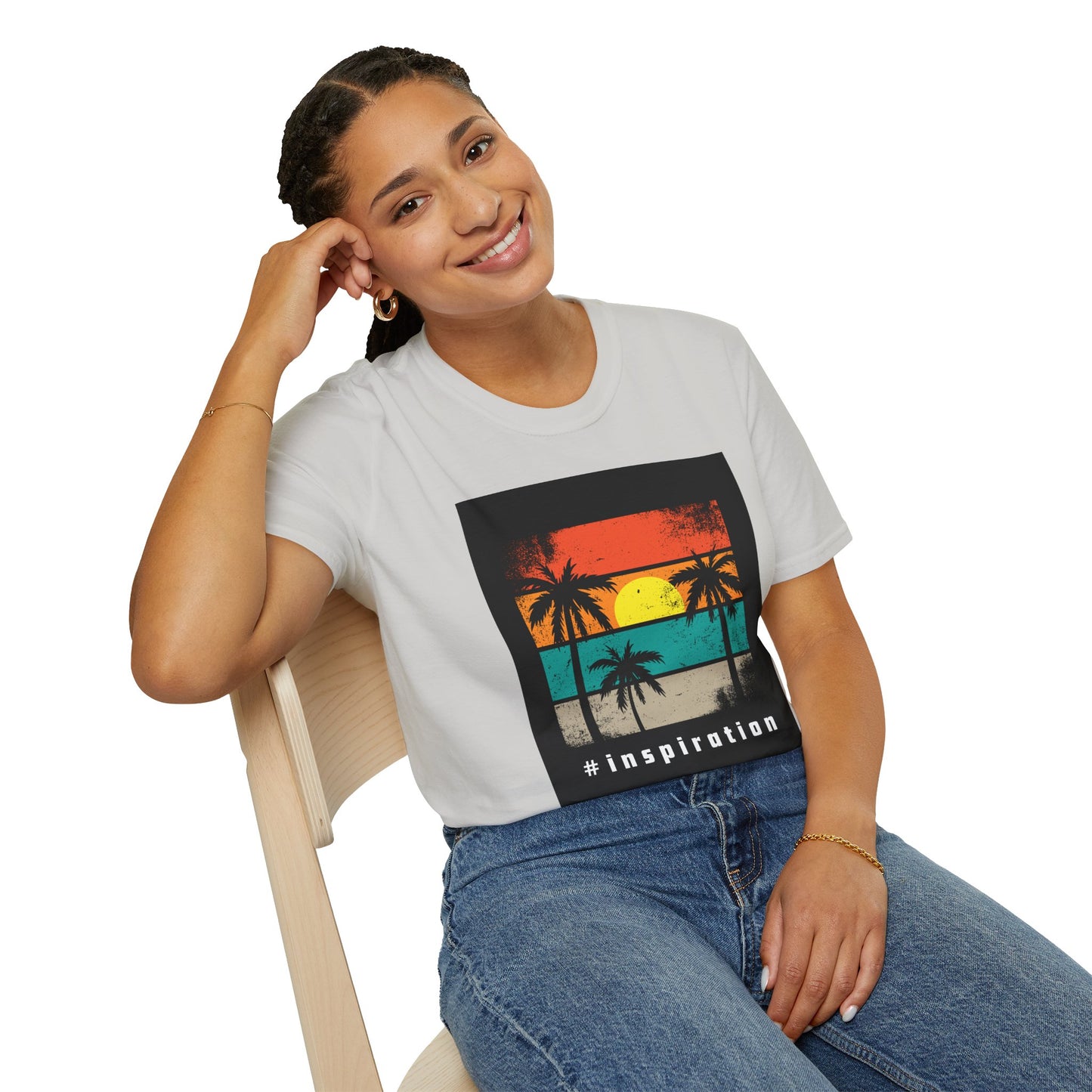 Sunset Vibes T-Shirt – Boho Summer Tee for Nature Lovers