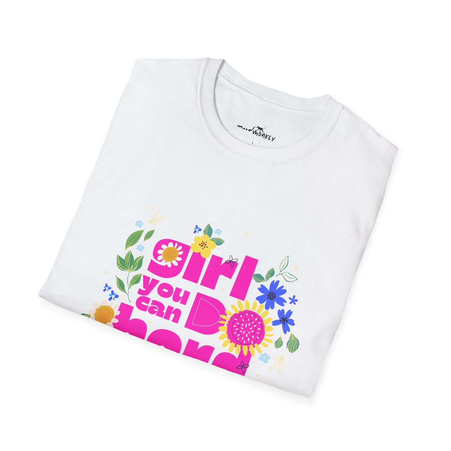 Empowered Girls Rise T-Shirt - Motivational Tee for Strong Women