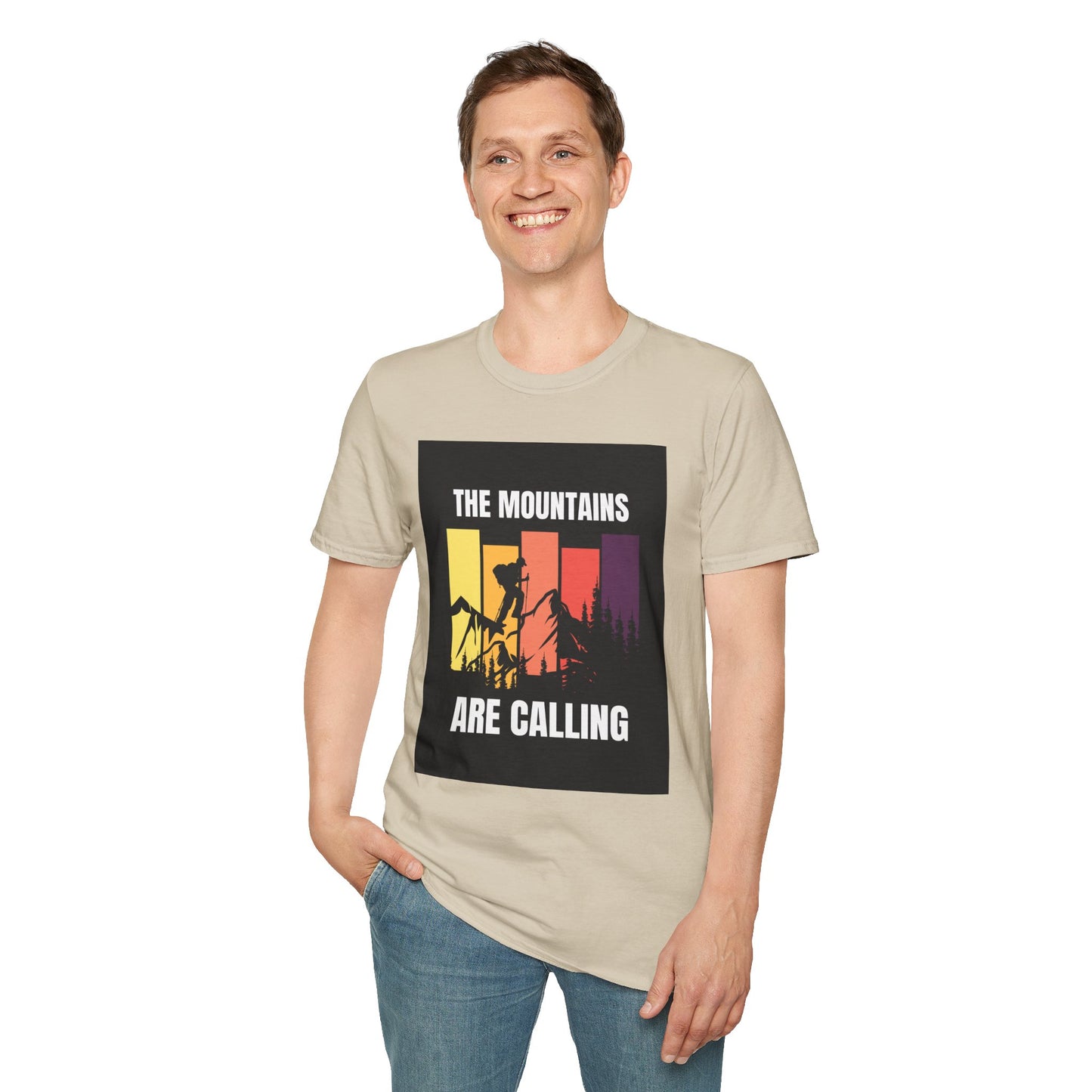 The Mountains Are Calling Tee – Adventure Shirt for Nature Lovers