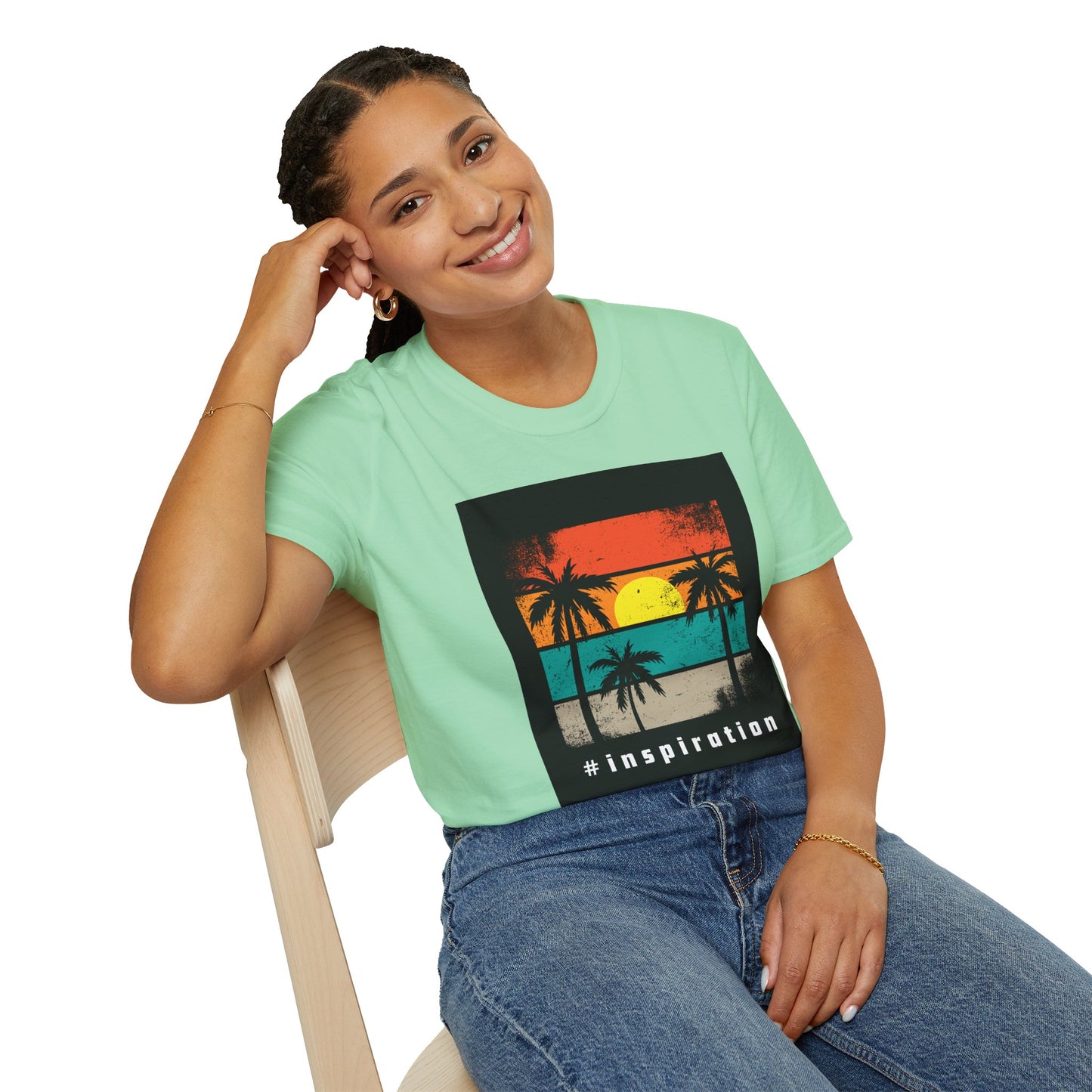 Sunset Vibes T-Shirt – Boho Summer Tee for Nature Lovers