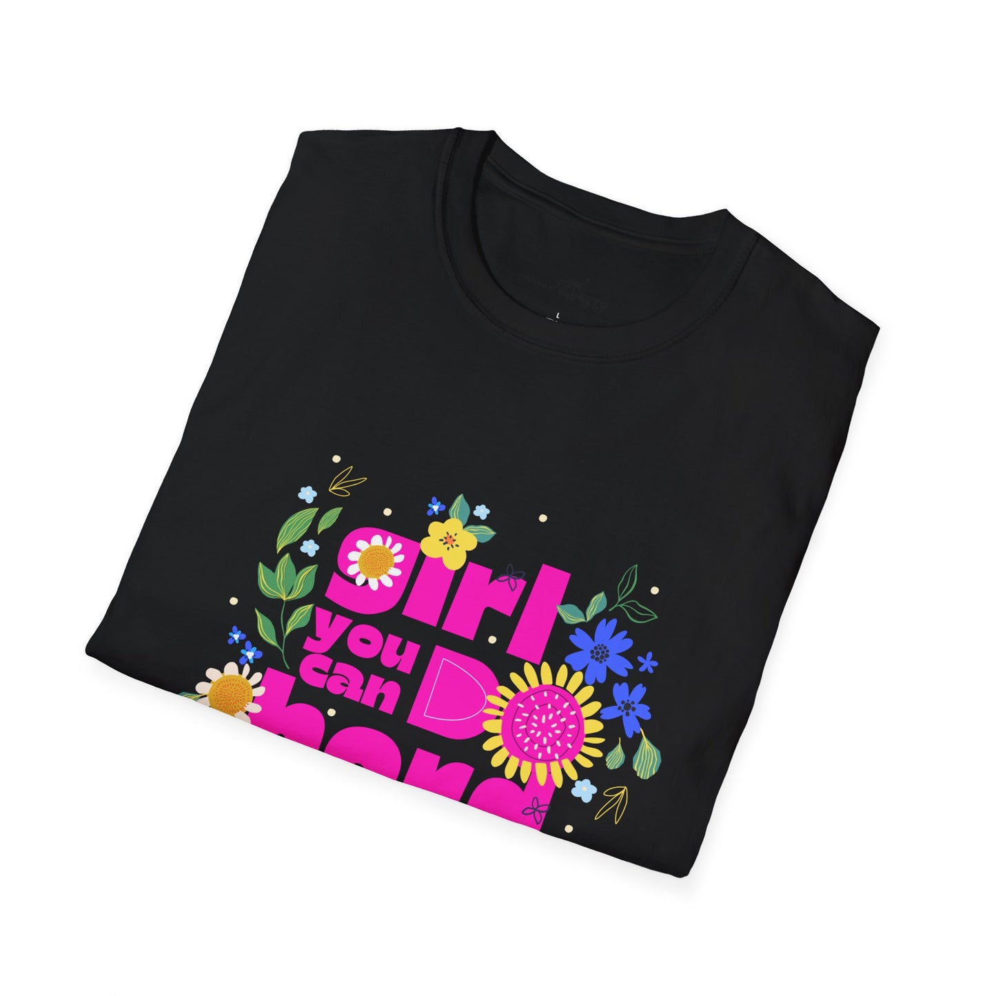 Empowered Girls Rise T-Shirt - Motivational Tee for Strong Women