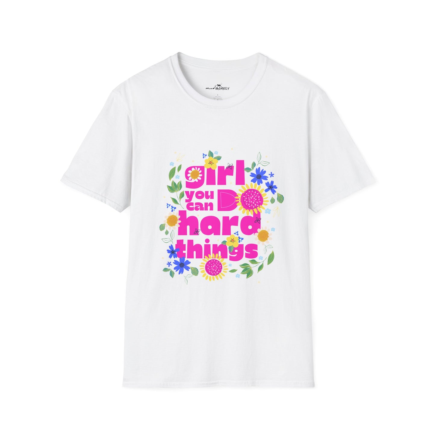 Empowered Girls Rise T-Shirt - Motivational Tee for Strong Women