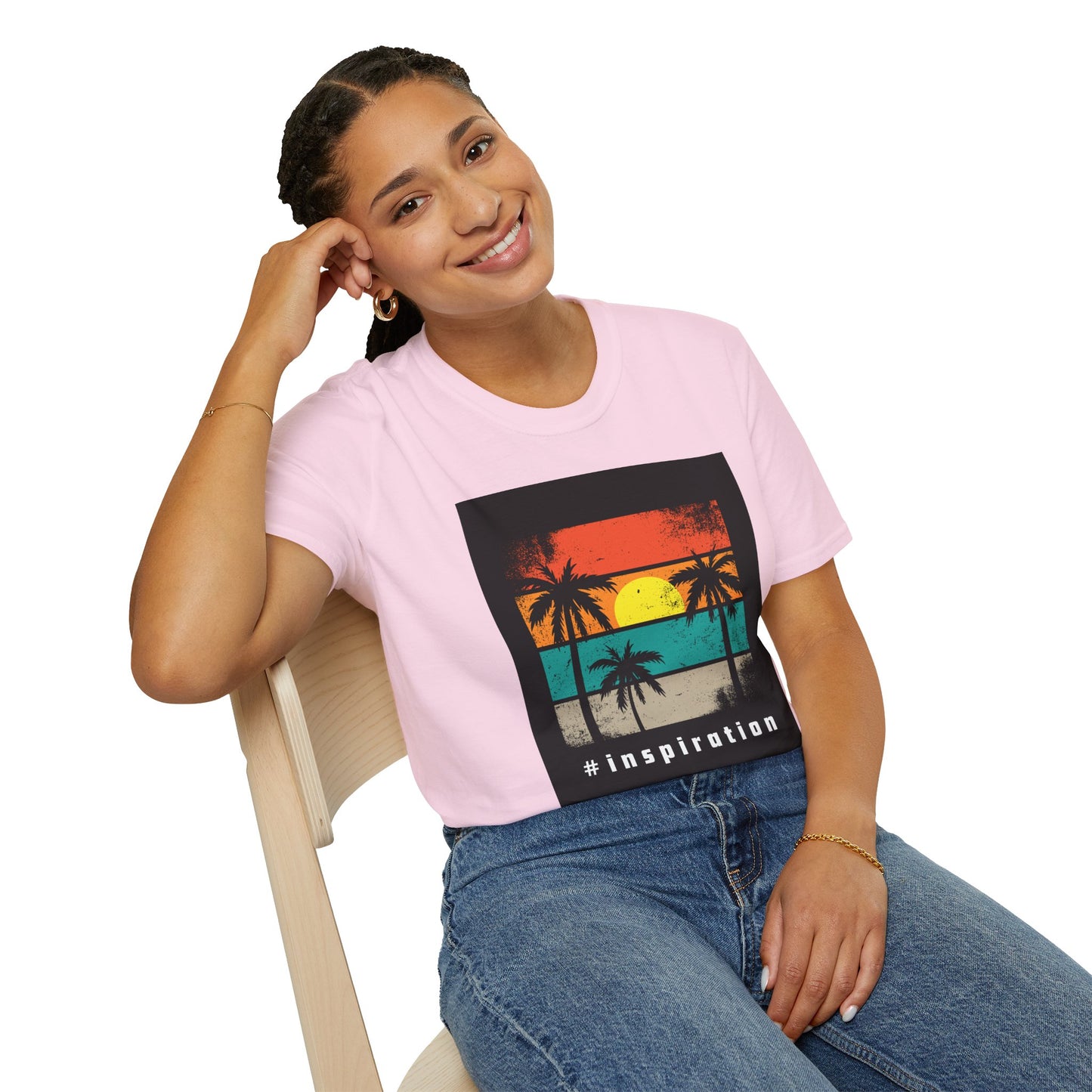 Sunset Vibes T-Shirt – Boho Summer Tee for Nature Lovers