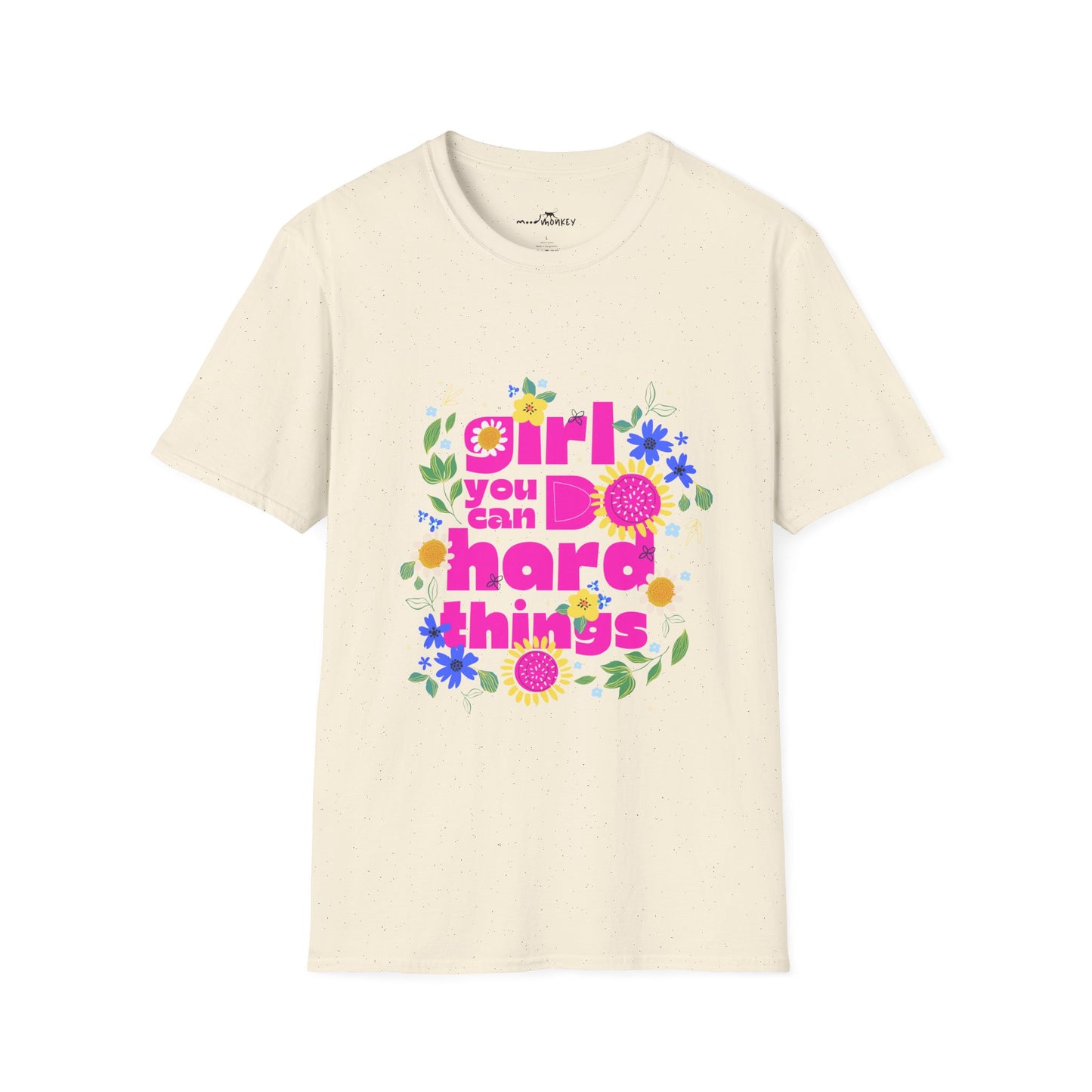 Empowered Girls Rise T-Shirt - Motivational Tee for Strong Women