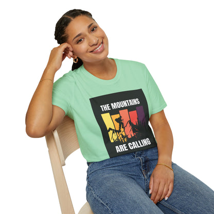 The Mountains Are Calling Tee – Adventure Shirt for Nature Lovers