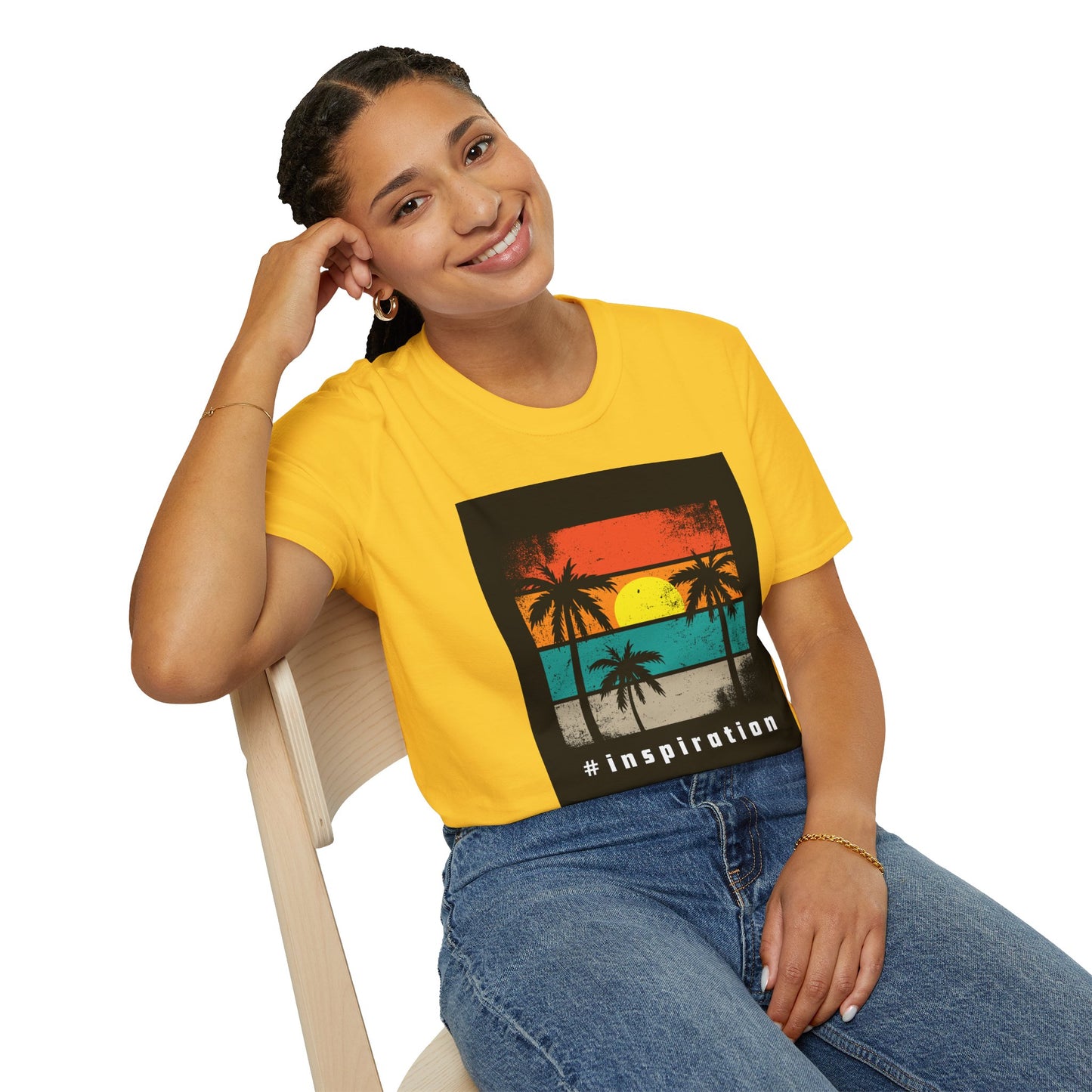 Sunset Vibes T-Shirt – Boho Summer Tee for Nature Lovers