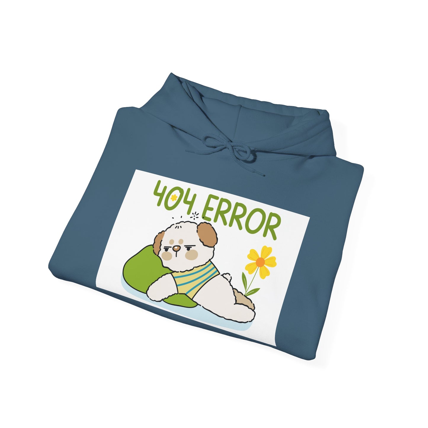 404 Error Cute Puppy Hoodie – Funny Unisex Sweatshirt for Dog Lovers
