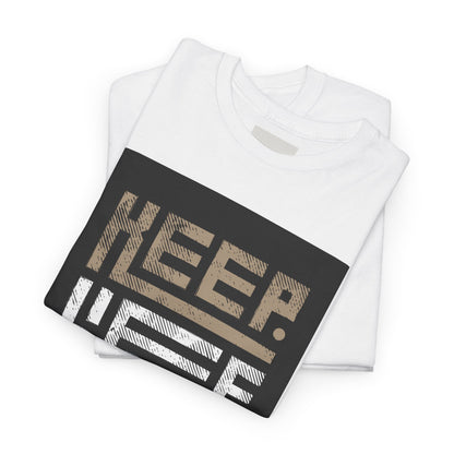 Keep Life Simple Tee – Minimalist Quote Shirt for Everyday Vibes