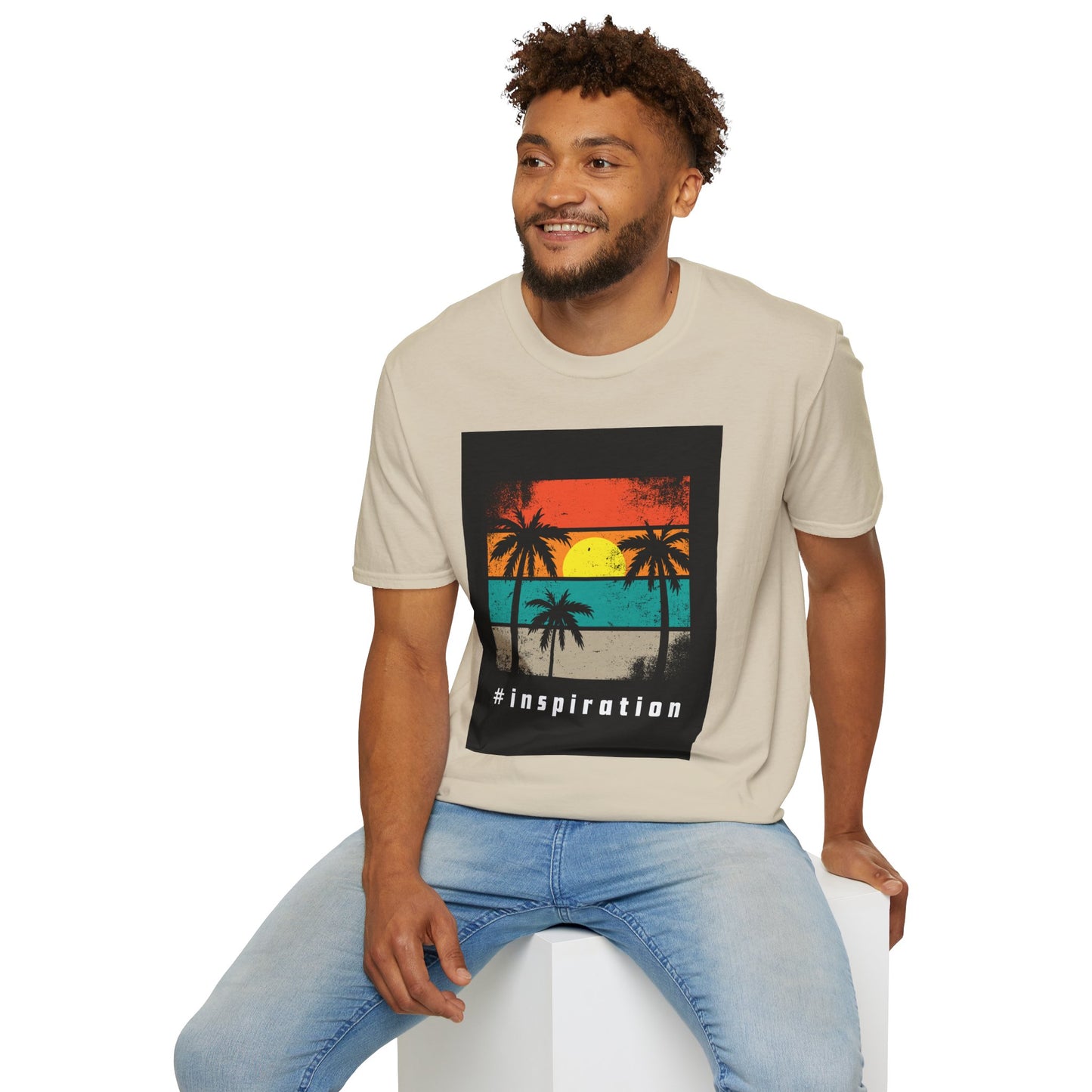 Sunset Vibes T-Shirt – Boho Summer Tee for Nature Lovers