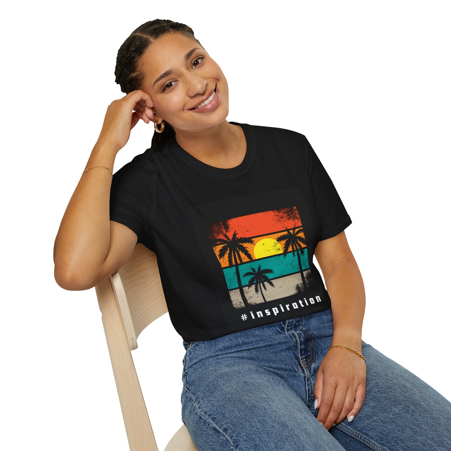 Sunset Vibes T-Shirt – Boho Summer Tee for Nature Lovers